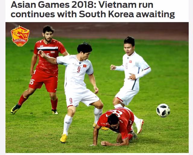 Truyền thông quốc tế ngưỡng mộ, phấn khích với kỳ tích của Olympic Việt Nam