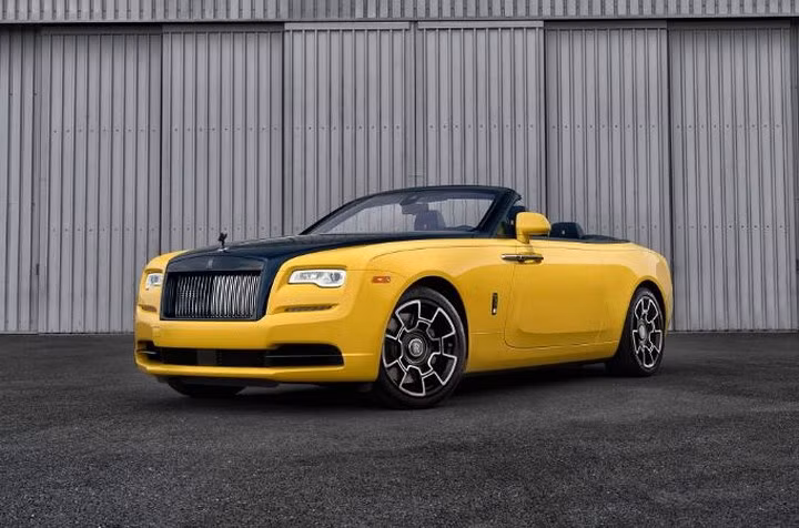 Rolls-Royce Dawn Black Badge màu vàng cực đẹp của Phó Chủ tịch Google