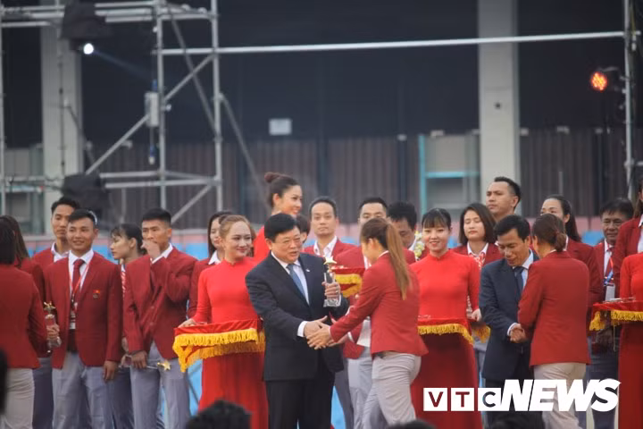 Khoảnh khắc ấn tượng lễ vinh danh những “người hùng” ASIAD 2018