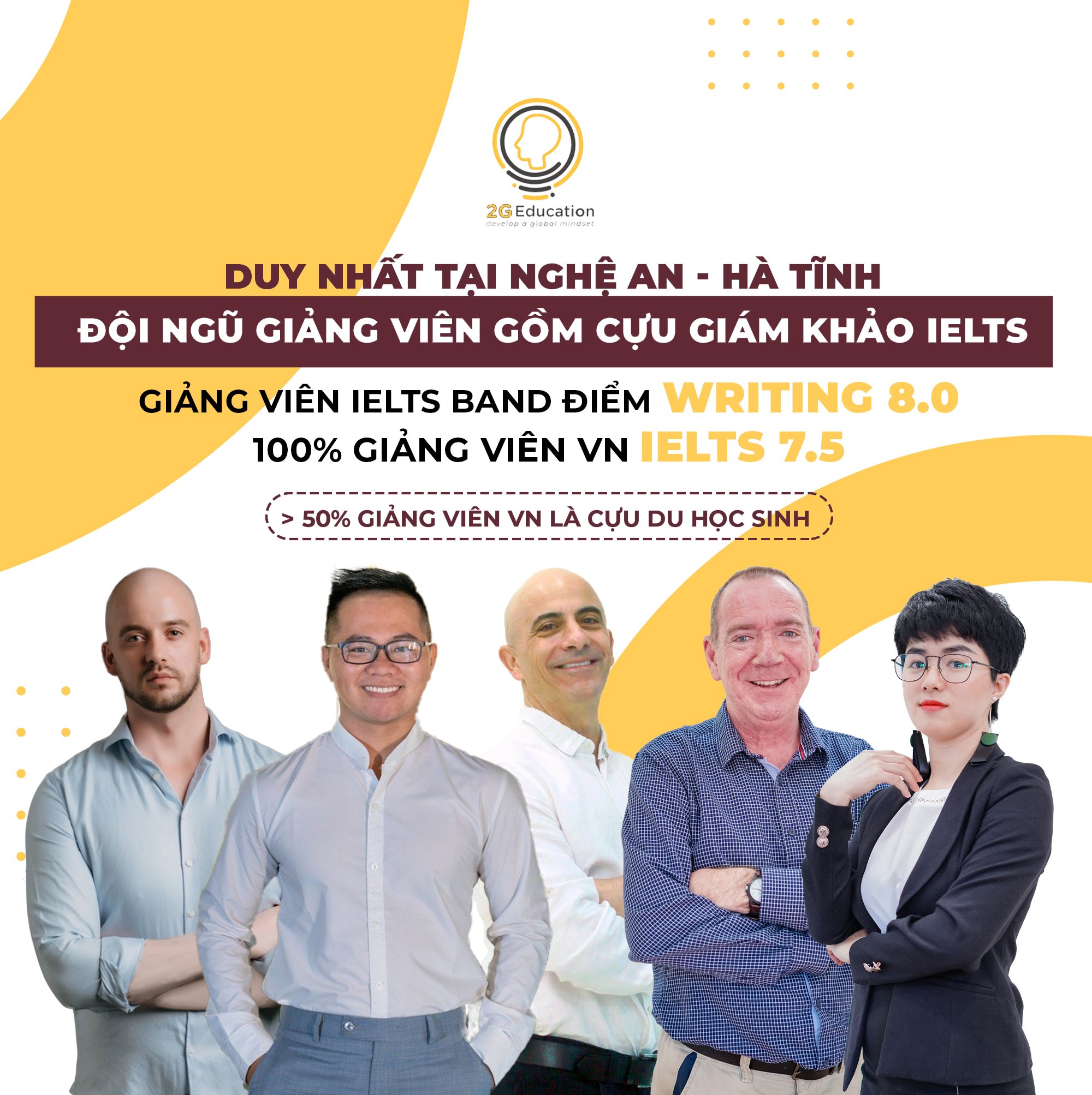 Trường Anh ngữ 2G Education khai trương tại TP Hà Tĩnh