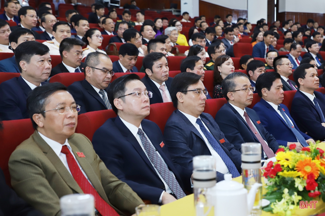Công bố kết quả bầu Ban Thường vụ, Bí thư Tỉnh ủy và các Phó Bí thư Tỉnh ủy Hà Tĩnh