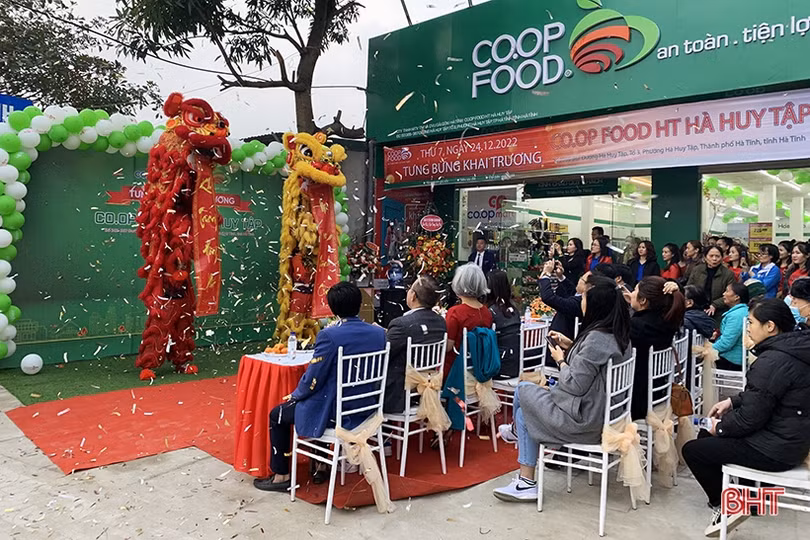 Cửa hàng Co.op Food thứ 4 tại Hà Tĩnh đi vào hoạt động