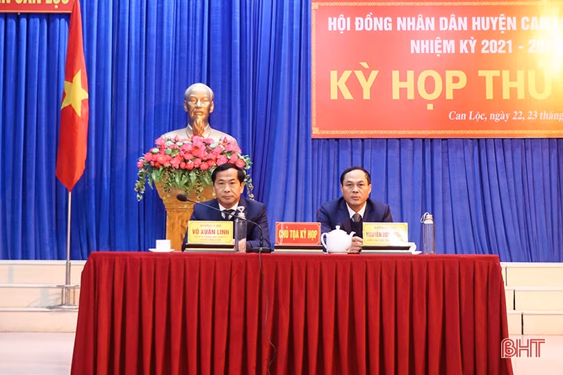 HĐND huyện Can Lộc quyết nghị nhiều nội dung liên quan đến phát triển KT-XH năm 2023