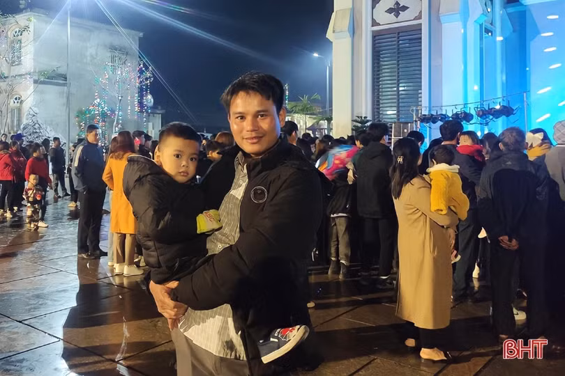 Người dân Hà Tĩnh vui đón Giáng sinh an lành, ấm áp