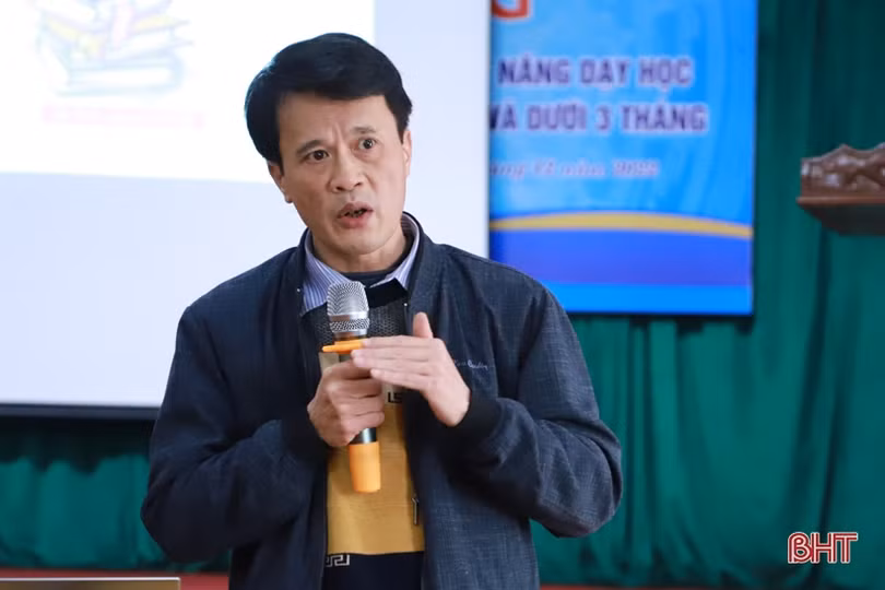 Bồi dưỡng nghiệp vụ sư phạm cho giáo viên dạy nghề Hà Tĩnh