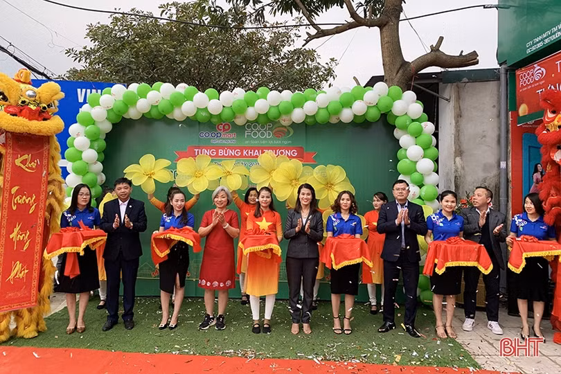 Cửa hàng Co.op Food thứ 4 tại Hà Tĩnh đi vào hoạt động