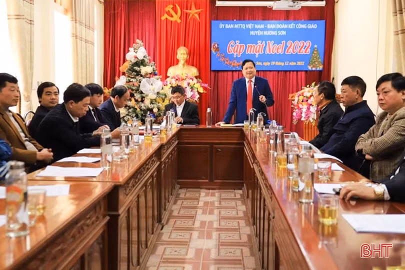 Các địa phương Hà Tĩnh tổ chức nhiều hoạt động ý nghĩa dịp lễ Noel