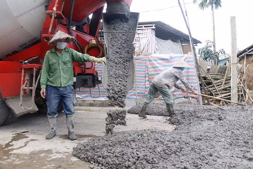 Thị trấn Thạch Hà phủ kín đường bê tông, tạo đà lên đô thị loại IV