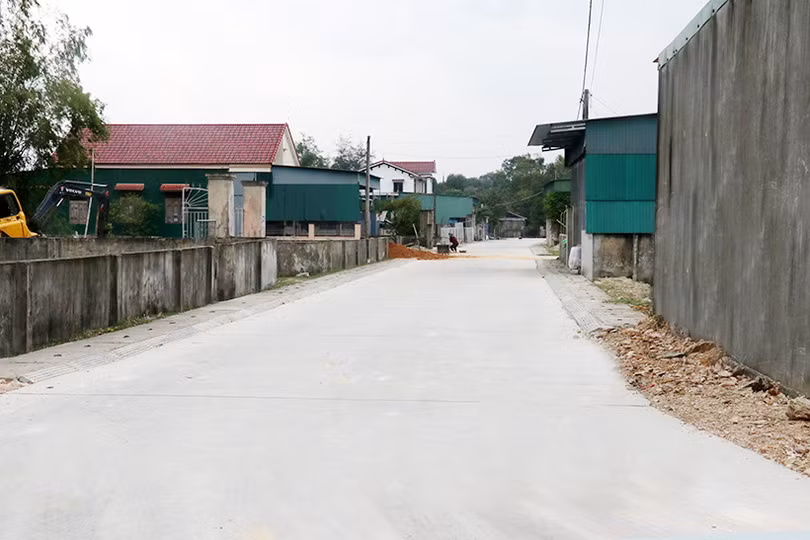 Thị trấn Thạch Hà phủ kín đường bê tông, tạo đà lên đô thị loại IV