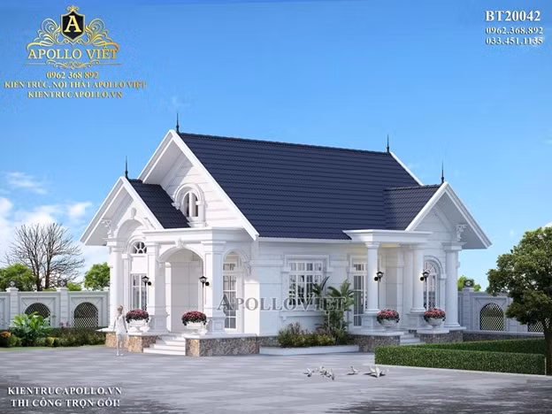 Top 5 mẫu nhà cấp 4 đẹp xiêu lòng do Apollo Việt thiết kế, thi công