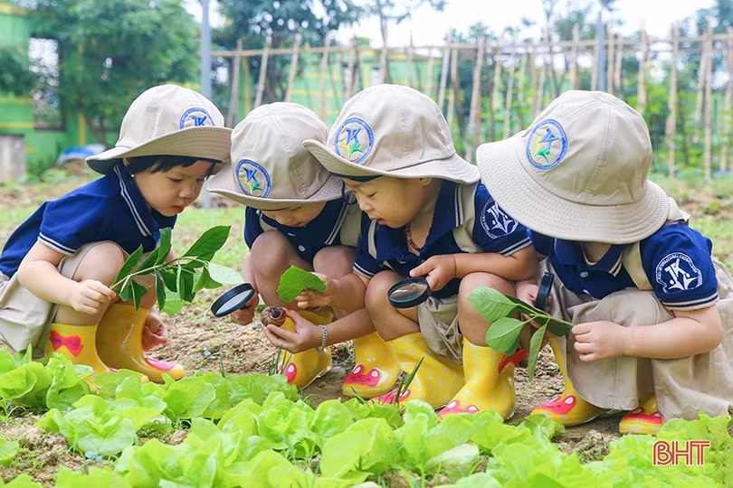 Phương pháp Montessori ở Trường Mầm non Trung Kiên - thúc đẩy tối đa tiềm năng của trẻ