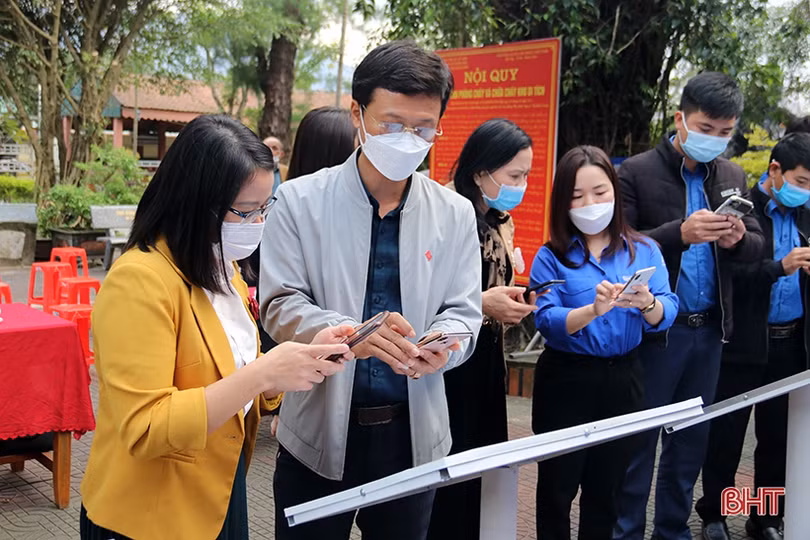 Ra mắt mã QR địa chỉ đỏ, di tích lịch sử - văn hóa tại TX Kỳ Anh