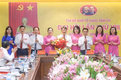 Hoàn thành tốt chức năng tham mưu công tác tổ chức xây dựng Đảng