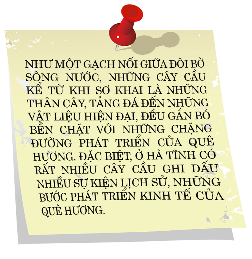 Chuyện xưa nay bên những cây cầu ở Hà Tĩnh
