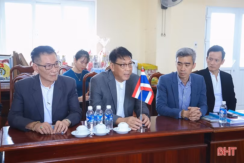 Liên minh HTX Hà Tĩnh ký kết hơp tác với Hội Hữu nghị Thái Lan - Việt Nam