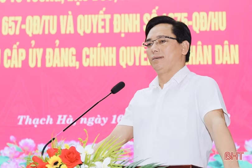 Cán bộ chủ chốt ở Thạch Hà xây dựng chương trình học và làm theo Bác gắn với nhiệm vụ được giao