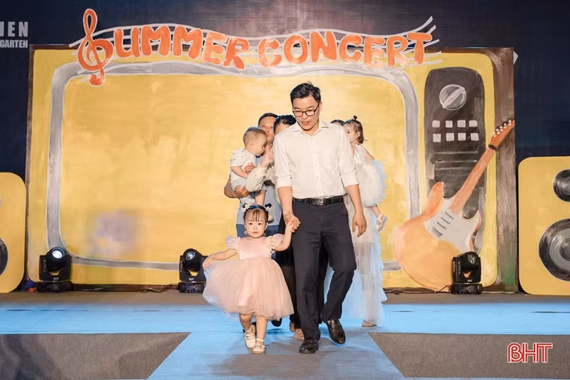 Học sinh Trường Mầm non Trung Kiên chào hè với “Summer Concert”