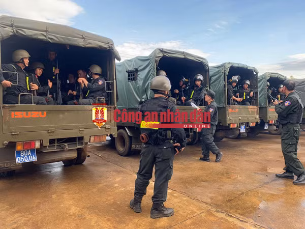 Đã bắt 39 đối tượng vụ gây mất ANTT tại Đắk Lắk