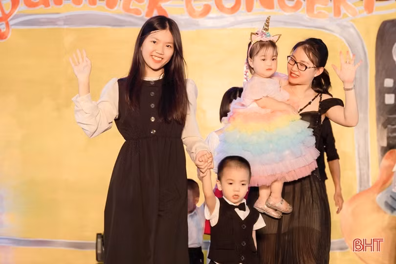 Học sinh Trường Mầm non Trung Kiên chào hè với “Summer Concert”