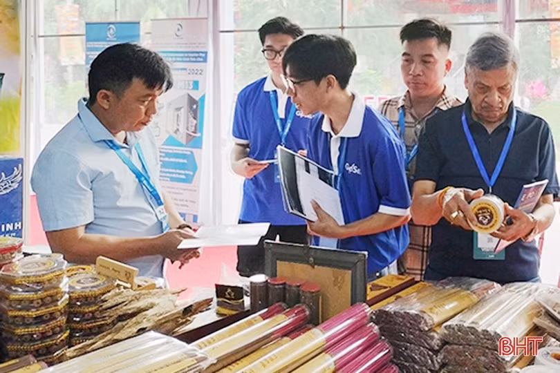 Sản phẩm Hà Tĩnh có mặt tại nhiều sự kiện quy mô lớn