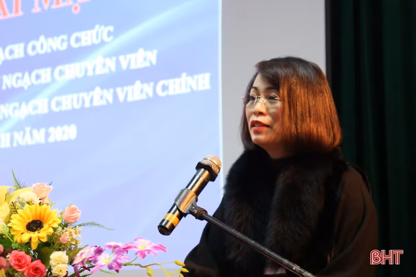 Hà Tĩnh thi nâng ngạch cho 167 công chức đủ điều kiện, tiêu chuẩn