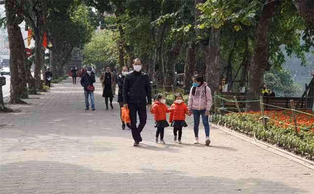 Giữa tuần miền Bắc hửng nắng, chuyển sang rét khô