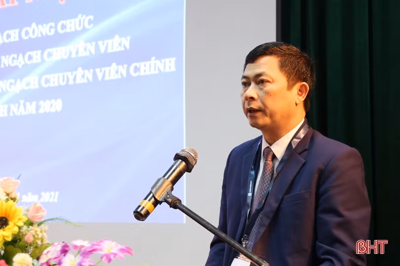 Hà Tĩnh thi nâng ngạch cho 167 công chức đủ điều kiện, tiêu chuẩn