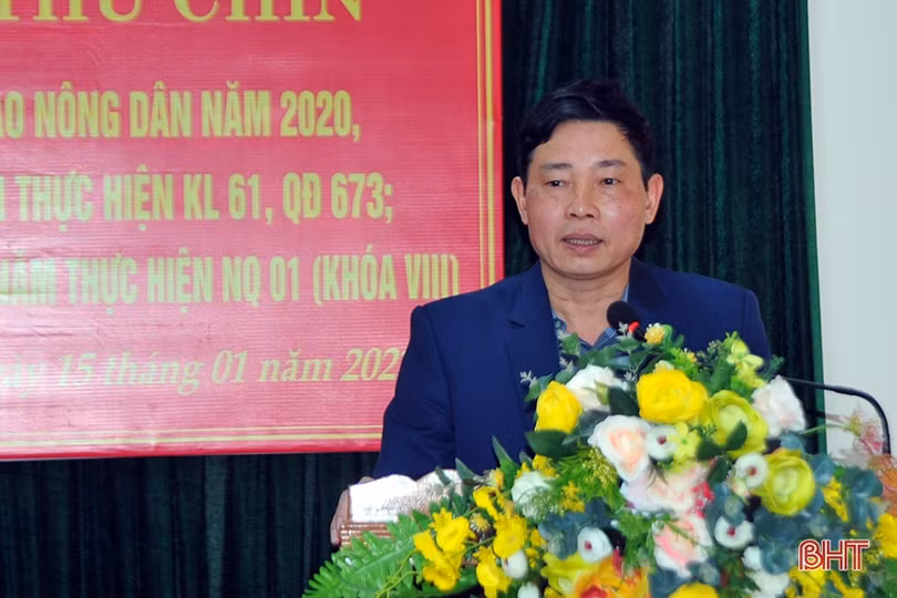 Hội Nông dân Hà Tĩnh nhận bằng khen của Chính phủ