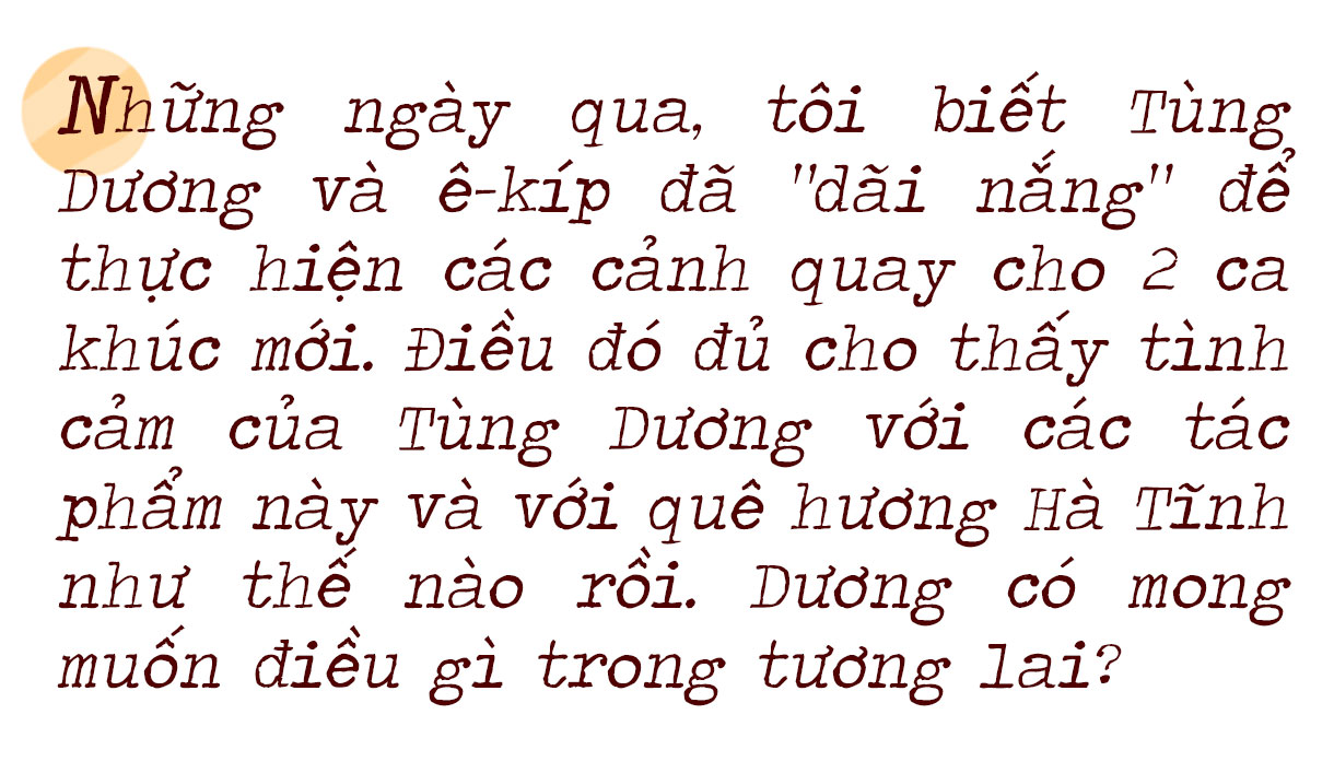 Tôi đã hát về Hà Tĩnh bằng sự yêu thương và bằng niềm tin sẽ được yêu thương