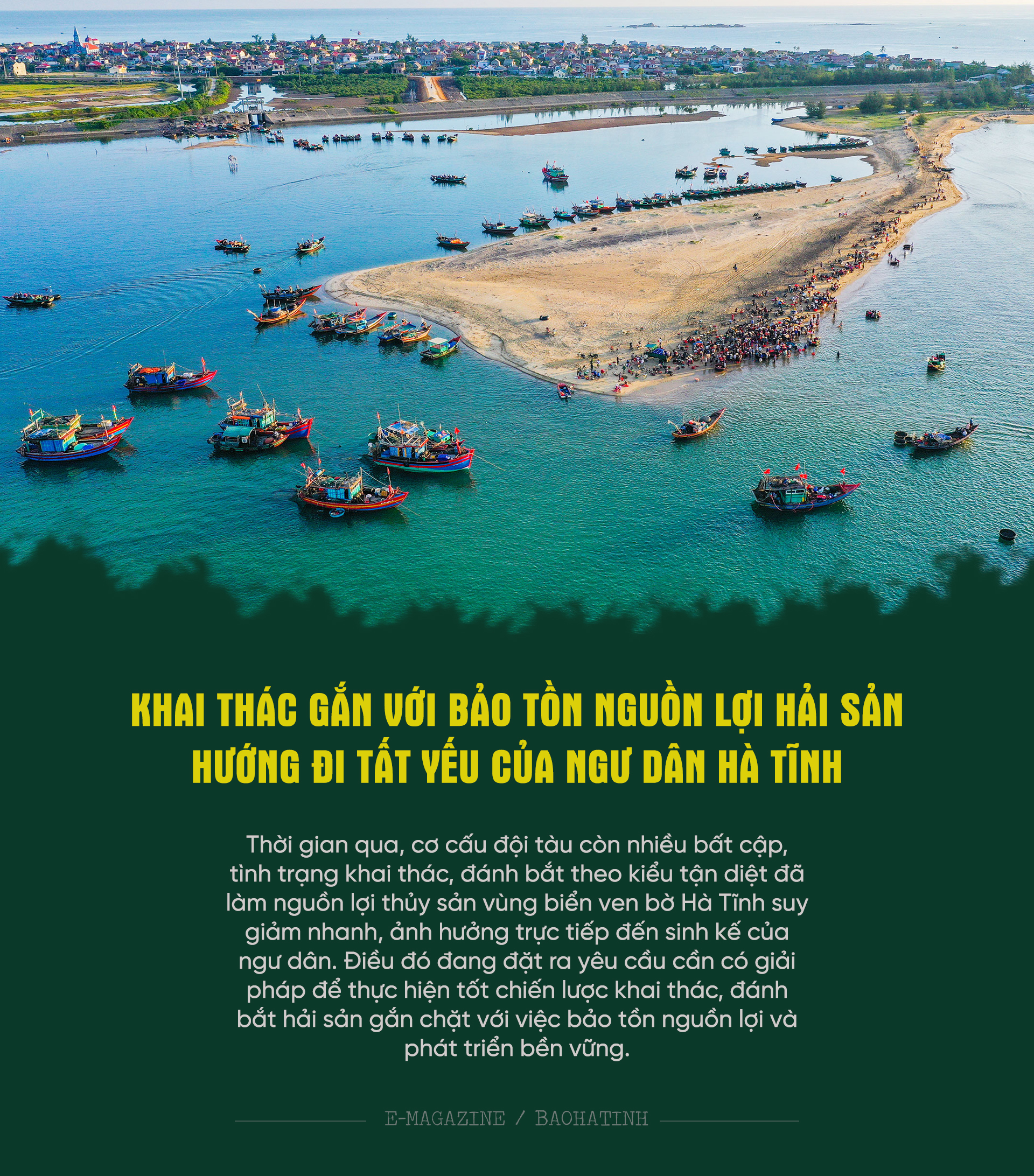 Khai thác gắn với bảo tồn nguồn lợi hải sản - hướng đi tất yếu của ngư dân Hà Tĩnh (bài 3): Tái cơ cấu đội tàu, khai thác thân thiện để vững vàng vươn khơi