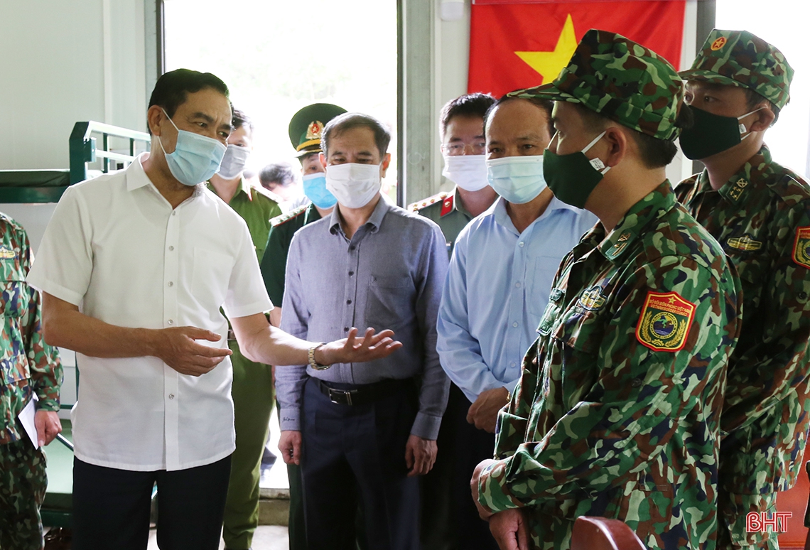 Chốt chặn vùng biên, kiểm soát chặt chẽ người nhập cảnh vào Hà Tĩnh để phòng dịch Covid-19