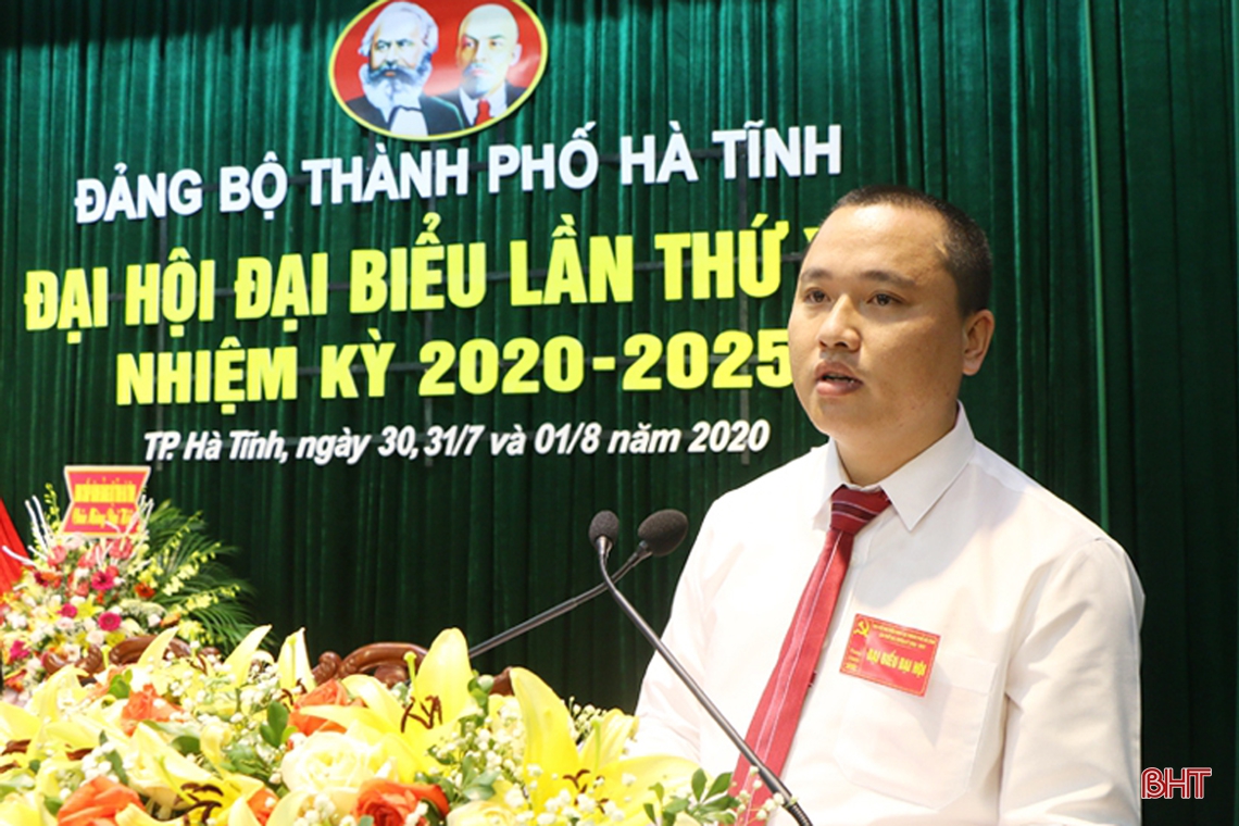 Đảng bộ TP Hà Tĩnh tiếp tục đổi mới, sáng tạo, quyết tâm thực hiện thắng lợi các mục tiêu nhiệm kỳ mới