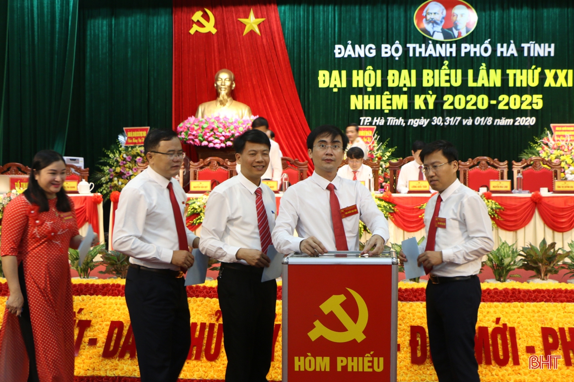 Đảng bộ TP Hà Tĩnh tiếp tục đổi mới, sáng tạo, quyết tâm thực hiện thắng lợi các mục tiêu nhiệm kỳ mới