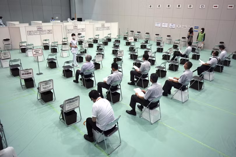 Quang cảnh Thủ đô Tokyo những ngày trước khai mạc Thế vận hội