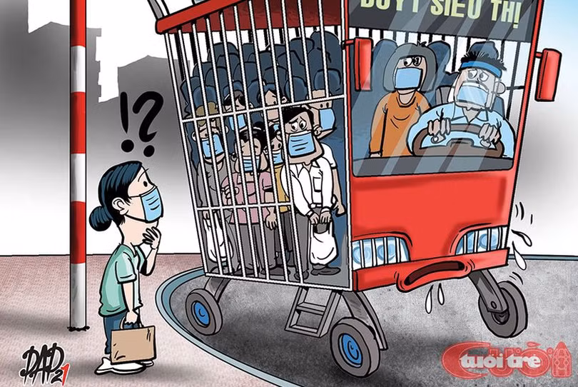 Đi siêu thị phải 5K nghiêm túc