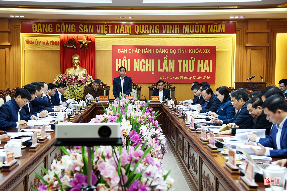 Xây dựng các chỉ tiêu năm 2021 bám sát Nghị quyết Đại hội Đảng bộ tỉnh Hà Tĩnh lần thứ XIX