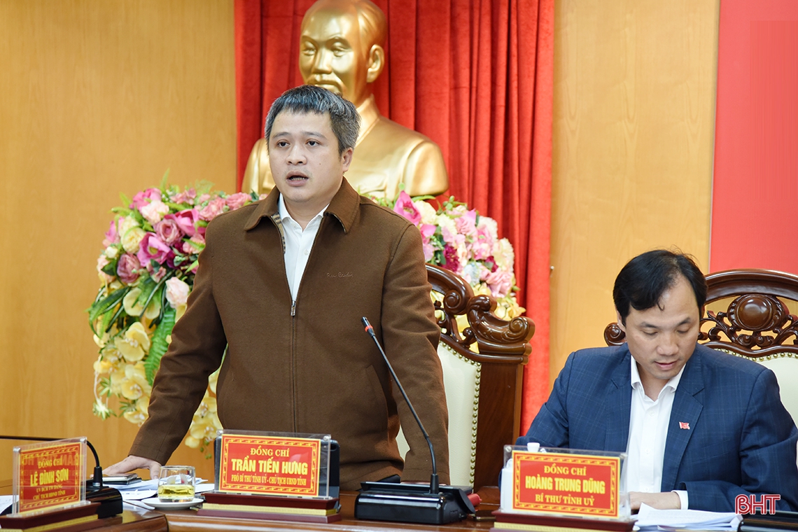 Xây dựng các chỉ tiêu năm 2021 bám sát Nghị quyết Đại hội Đảng bộ tỉnh Hà Tĩnh lần thứ XIX