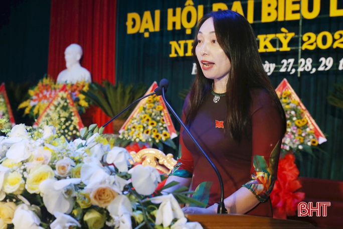 Bầu 32 đồng chí vào Ban Chấp hành Đảng bộ thị xã Hồng Lĩnh nhiệm kỳ 2020 - 2025