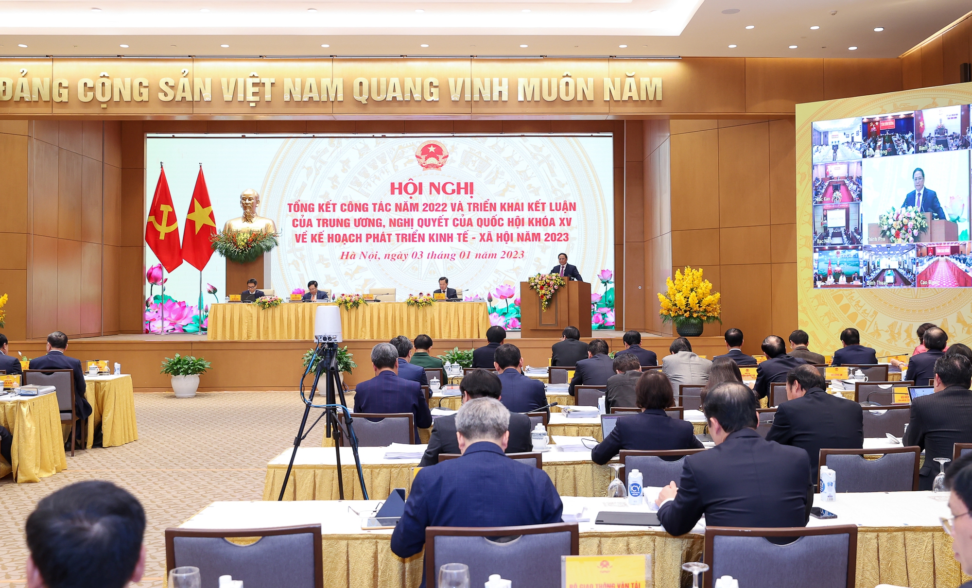 Đảm bảo ổn định kinh tế vĩ mô, kiểm soát lạm phát, thúc đẩy tăng trưởng năm 2023