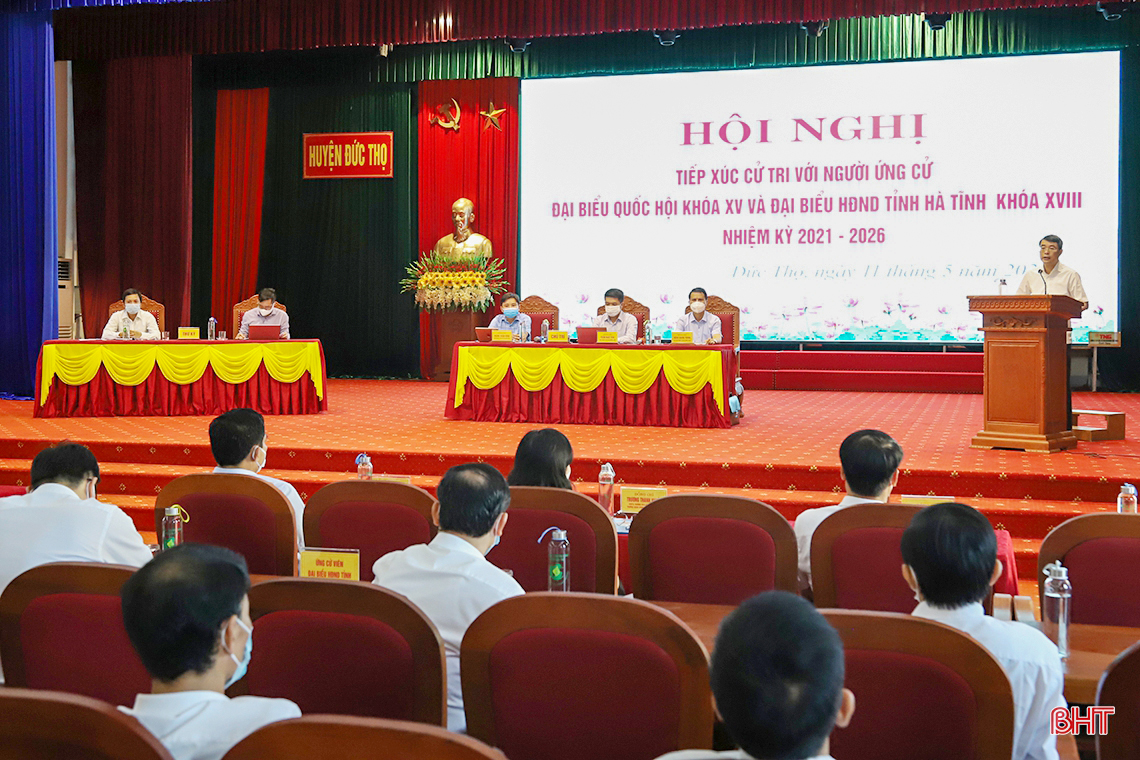 Cống hiến hết mình, cùng hệ thống chính trị và Nhân dân Hà Tĩnh đưa tỉnh nhà phát triển bền vững