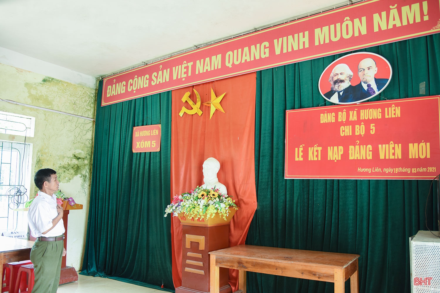 Vào Đảng ở tuổi 62
