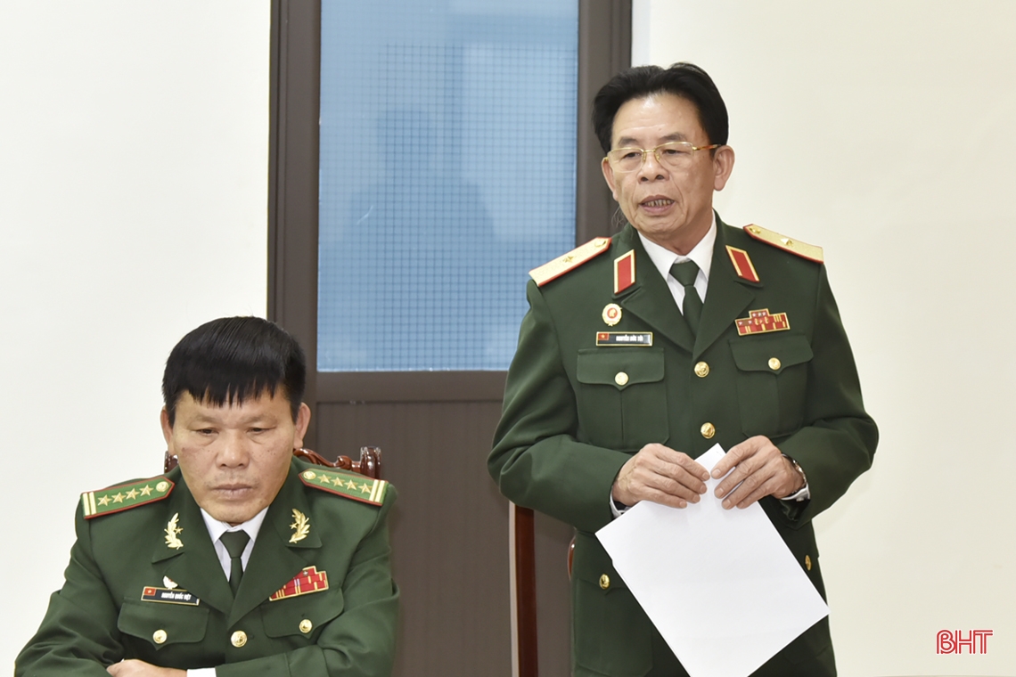 Gặp mặt đoàn đại biểu Hà Tĩnh dự Đại hội đại biểu Hội CCB Việt Nam