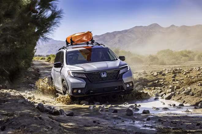 Honda Passport 2019 xuất hiện, đối đầu Hyundai Santa Fe