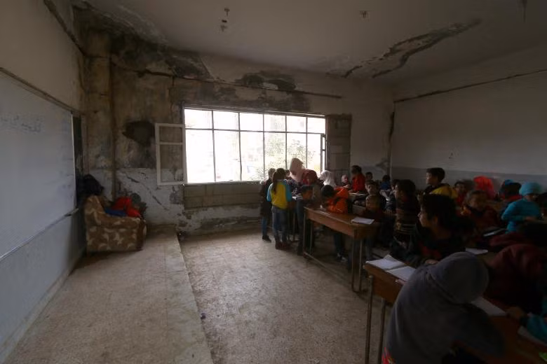 Thoát khỏi phiến quân IS, nhiều trường học ở Raqqa vẫn giữa đống đổ nát