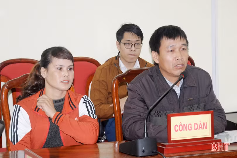 Lãnh đạo Hà Tĩnh giải đáp nhiều kiến nghị về đất đai trong phiên tiếp công dân tháng 2