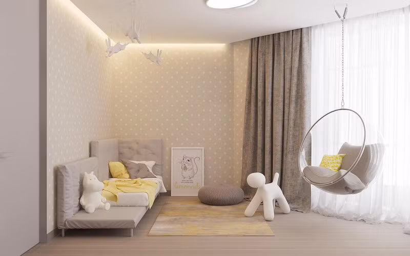 Phòng ngủ sáng tạo khiến cả bé và bố mẹ đều mê