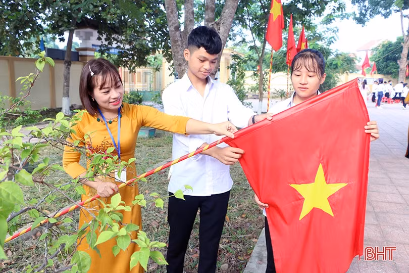 Sáng nay, 668 trường học ở Hà Tĩnh khai giảng năm học mới