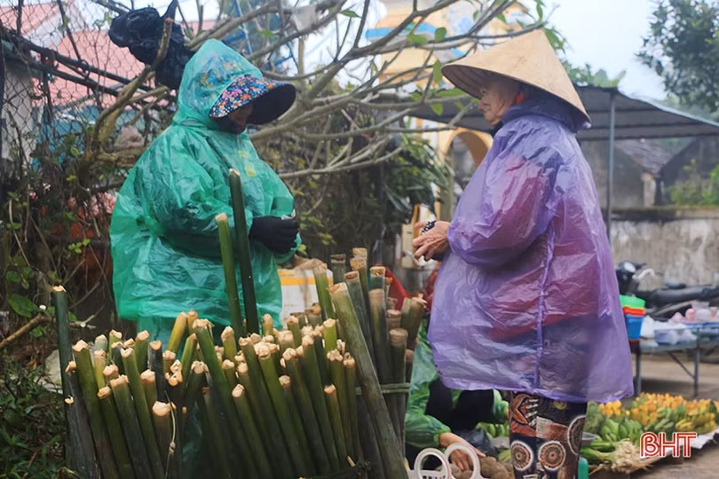 “Vị quê” ở những phiên chợ truyền thống Hà Tĩnh ngày giáp tết