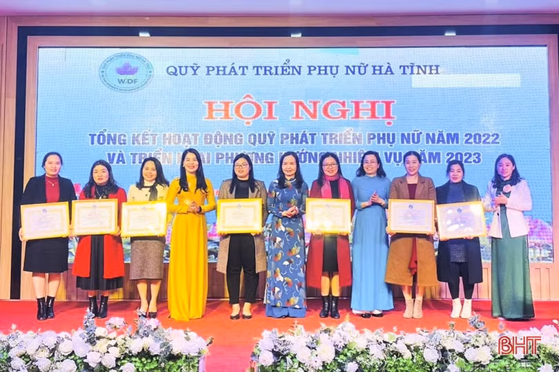 Quỹ Phát triển phụ nữ tỉnh tiếp tục đồng hành cùng chị em Hà Tĩnh