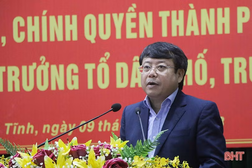 Cán bộ thôn, tổ dân phố là “cánh tay nối dài” của chính quyền TP Hà Tĩnh tại cơ sở